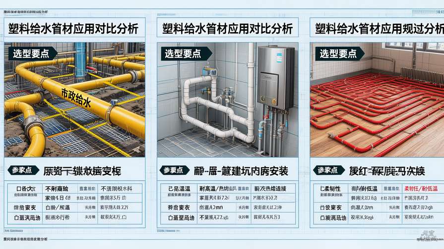 给水管材核心参数对比应用场景实用指南