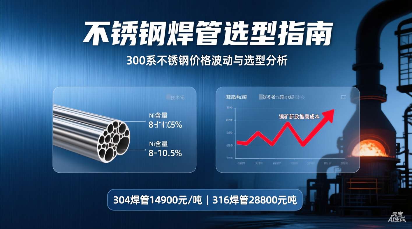 不锈钢焊管选型指南：镍矿新政下的参数对比与成本分析全攻略
