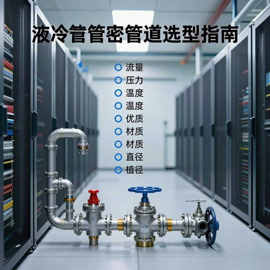 液冷数据中心精密管道选型指南：关键参数与对比分析全攻略