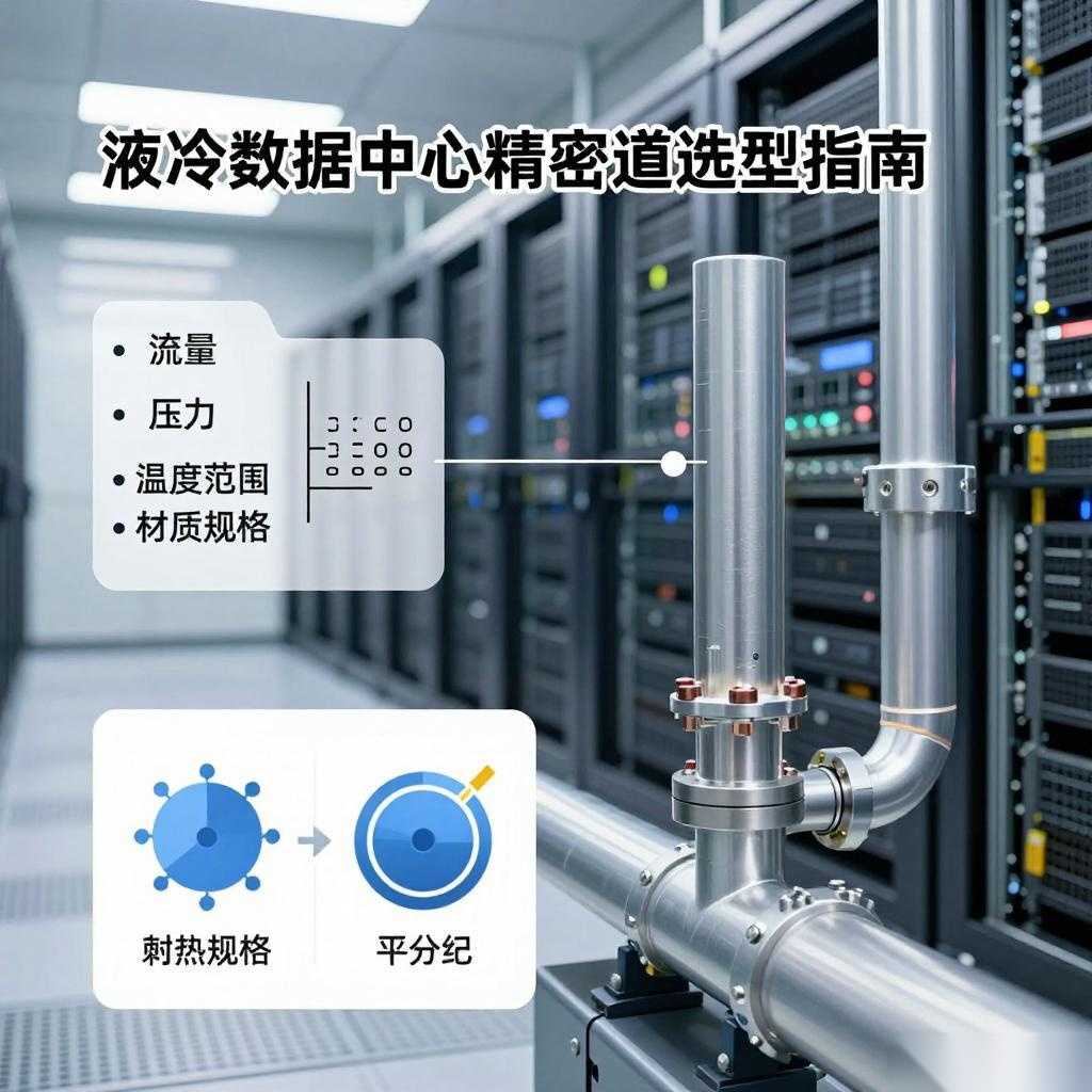 液冷数据中心精密管道选型指南：关键参数与对比分析全攻略