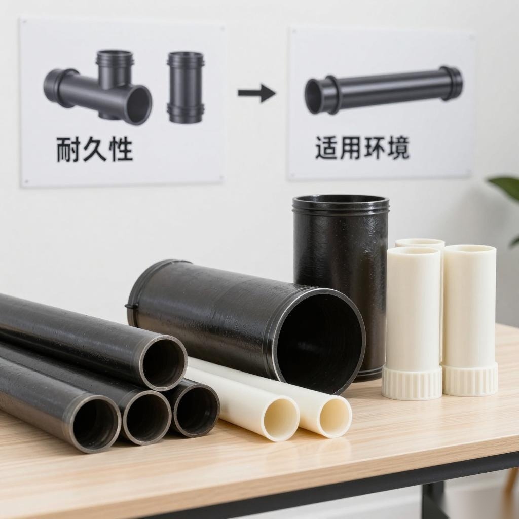 城市更新管材选型指南：球墨铸铁管与塑料管道对比｜实用指南