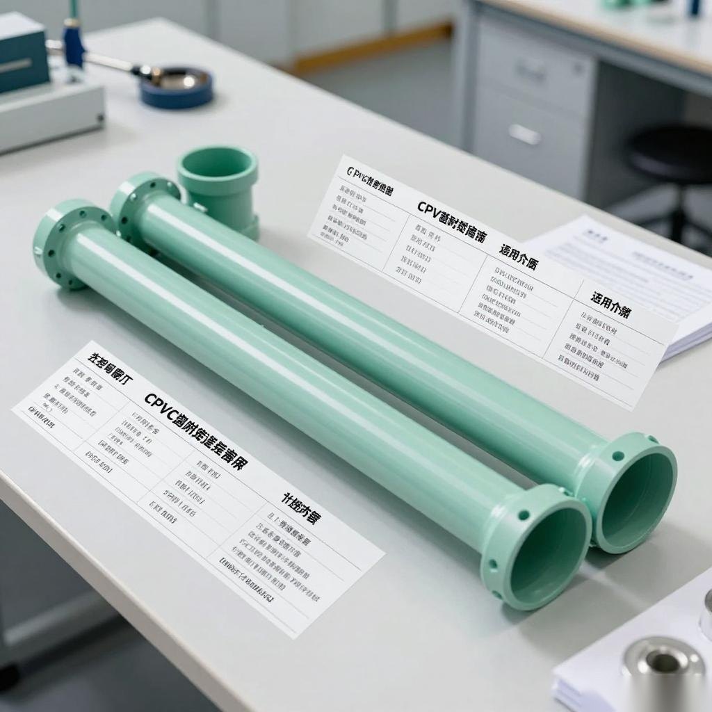 CPVC管选型指南：化工管道耐高温耐腐蚀参数对比分析全攻略