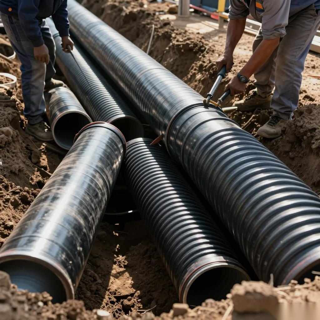 HDPE双壁波纹管选型指南：关键参数对比与实战技巧