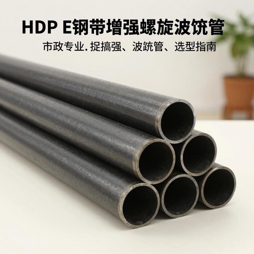 HDPE钢带增强螺旋波纹管选型指南：市政排水与工业废水输送的关键要素全攻略