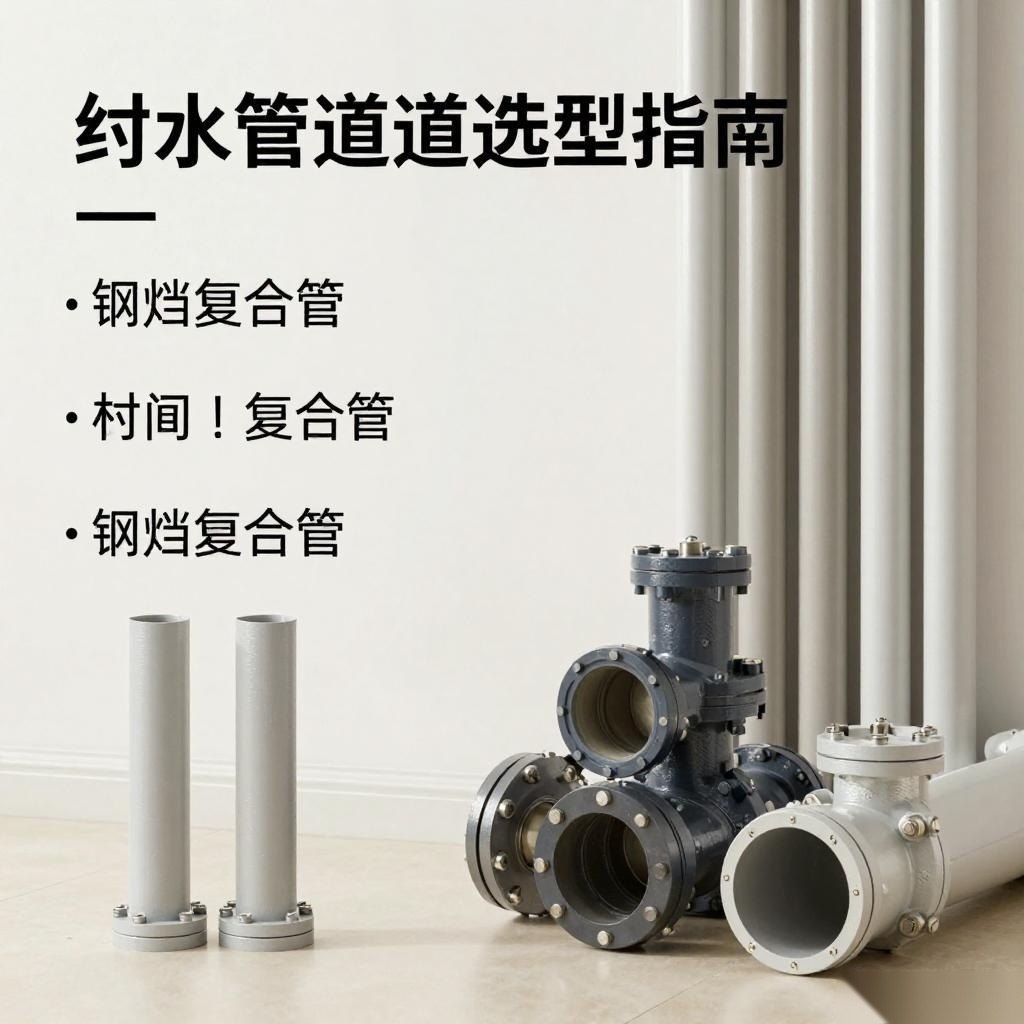 衬塑钢管与钢塑复合管选型指南：给水管道系统的关键决策