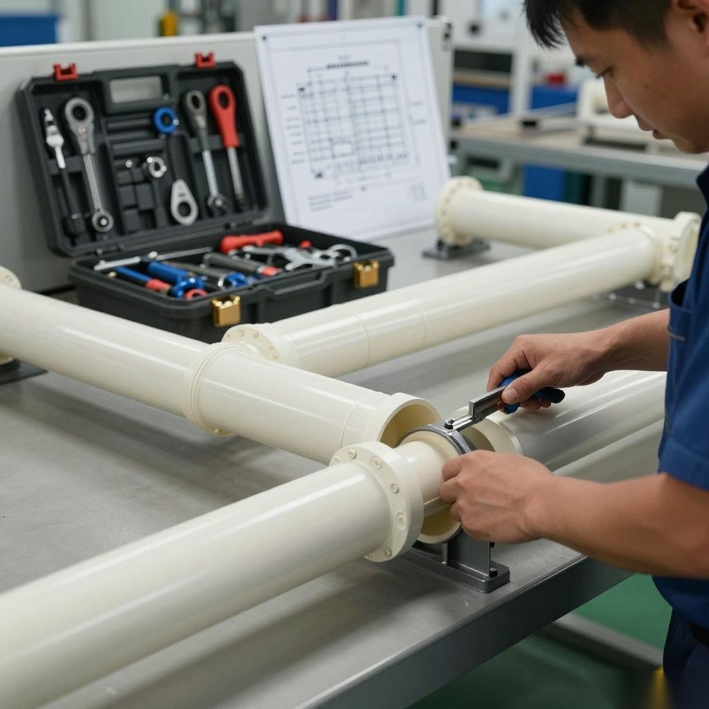 CPVC管安装调试与使用方法详解：工业应用中的关键步骤全攻略