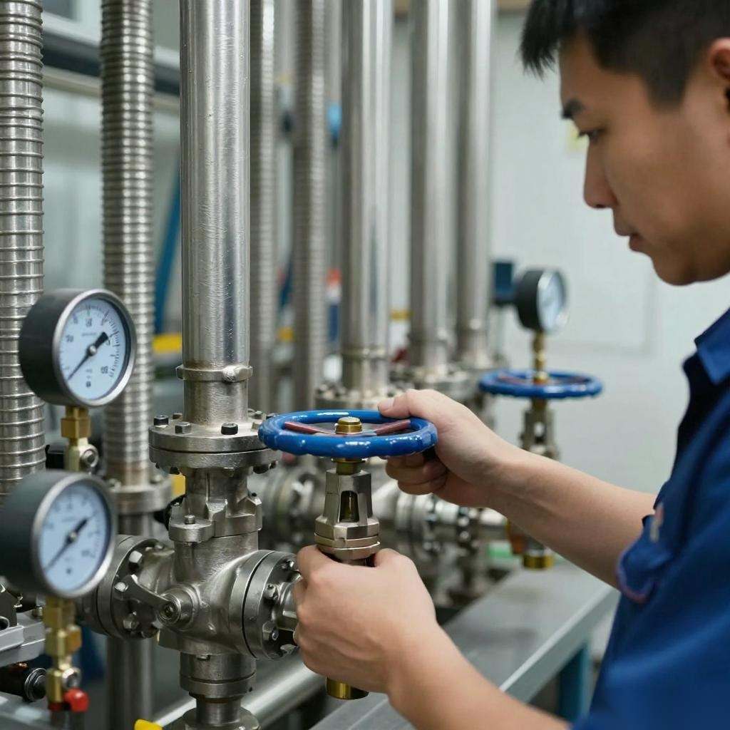 不锈钢波纹管安装调试与使用方法全解析指南