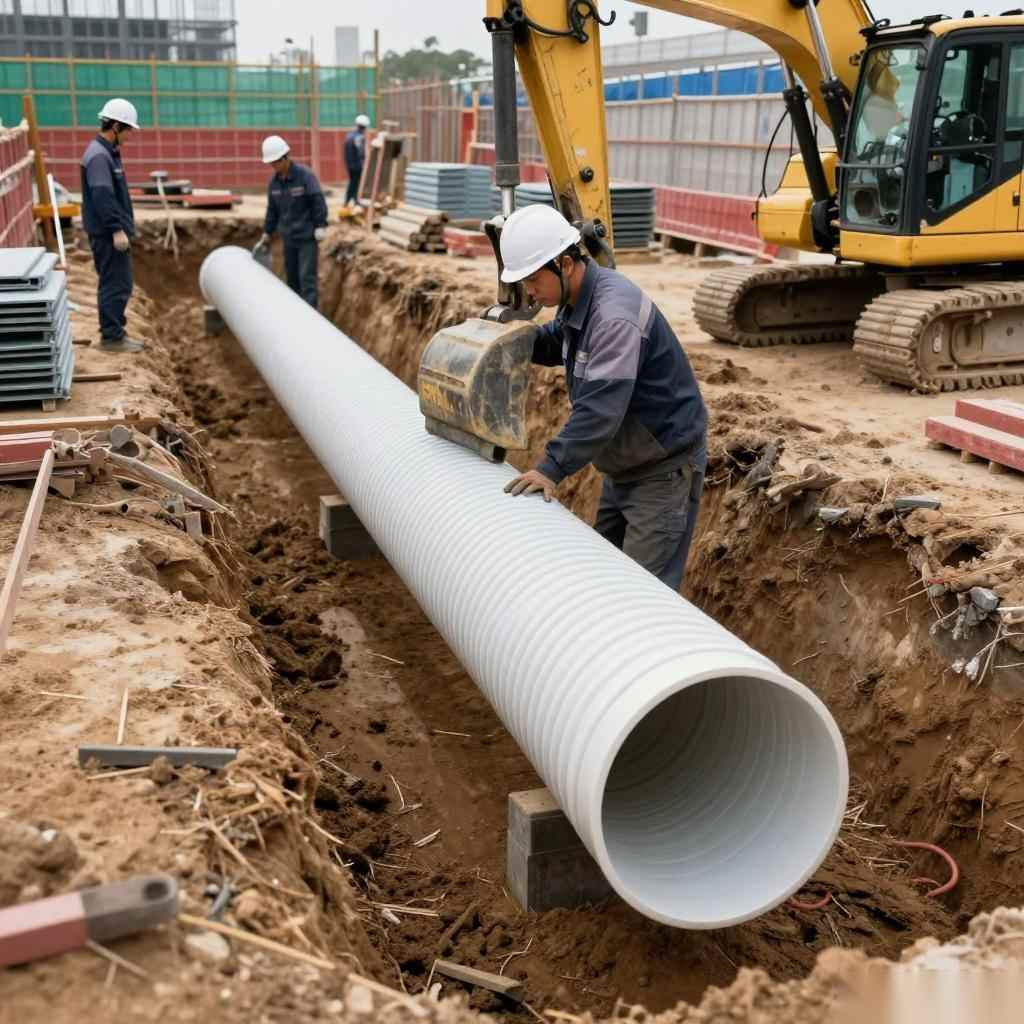 PVC-U双壁波纹管安装调试及使用方法详解｜实用指南