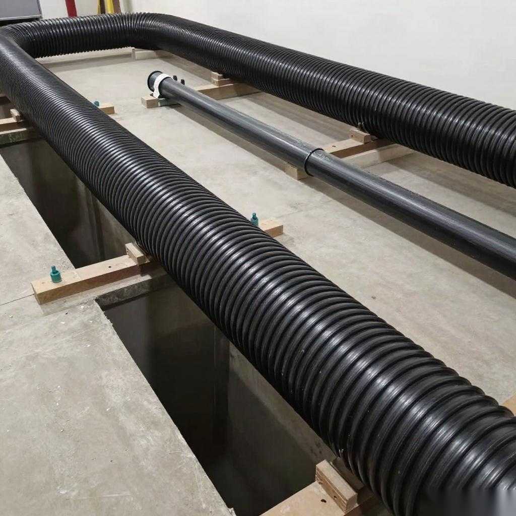 钢带增强波纹管在市政排水工程中的应用与案例分析指南