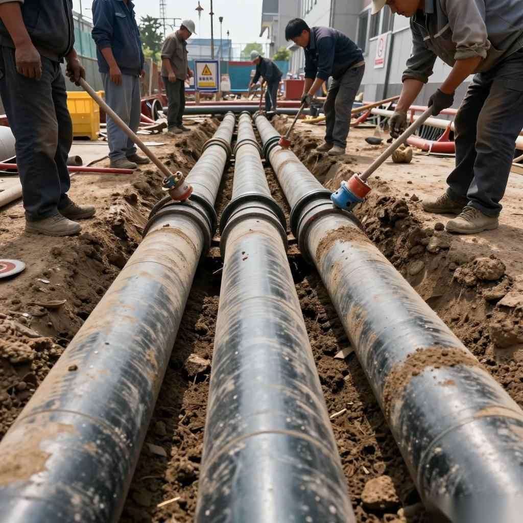 城市地下管网改造中PE管选型指南与参数对比｜实用指南