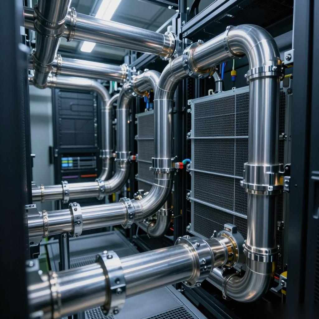 AI存储超级周期下的液冷系统安装调试指南：精密不锈钢管路使用方法全攻略