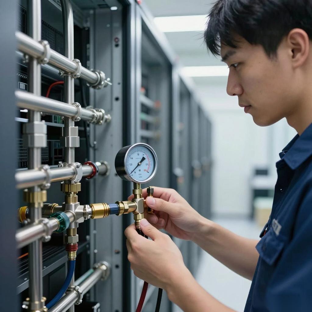 AI存储超级周期下的液冷系统安装调试指南：精密不锈钢管路使用方法全攻略
