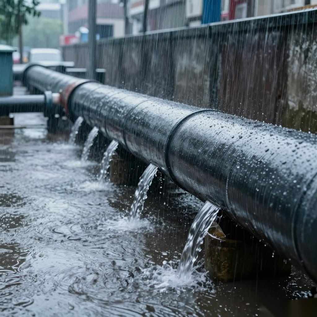 南方暴雨预警下城市排水管道选型指南：大口径排水管材参数对比与应用全攻略