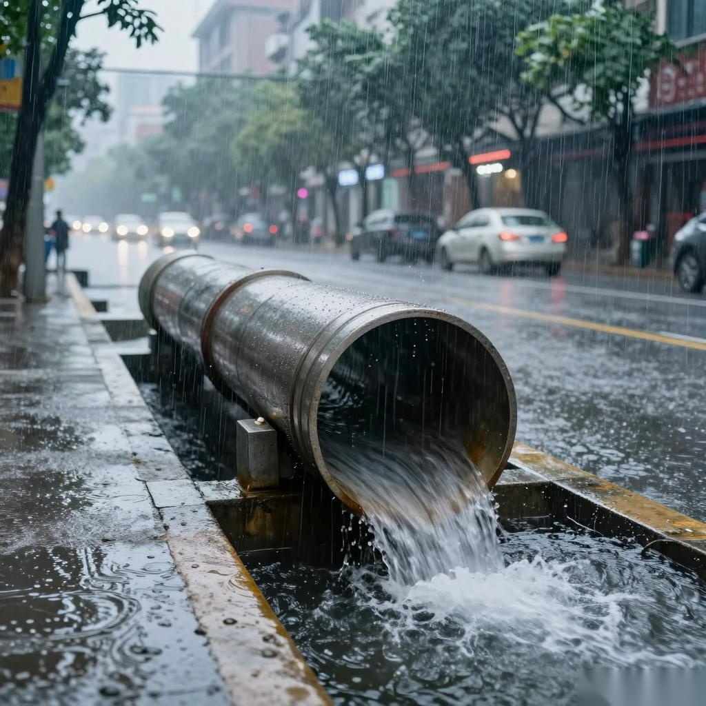 南方暴雨预警下的城市内涝治理：大口径排水管的应用与案例分析指南